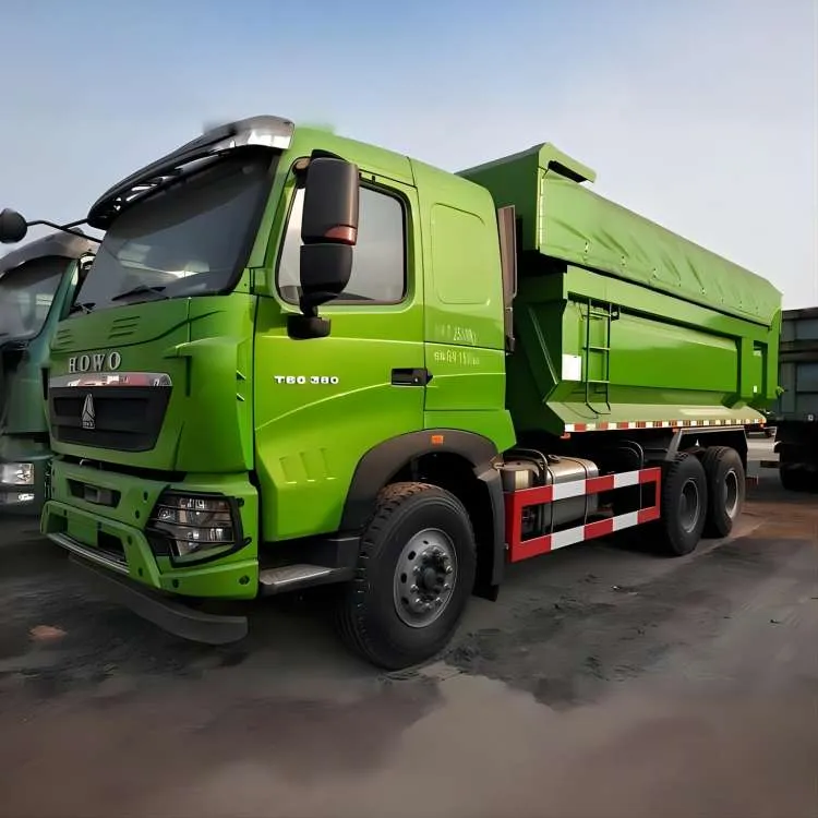 Truk tugas berat Howo T6G Dump Truck