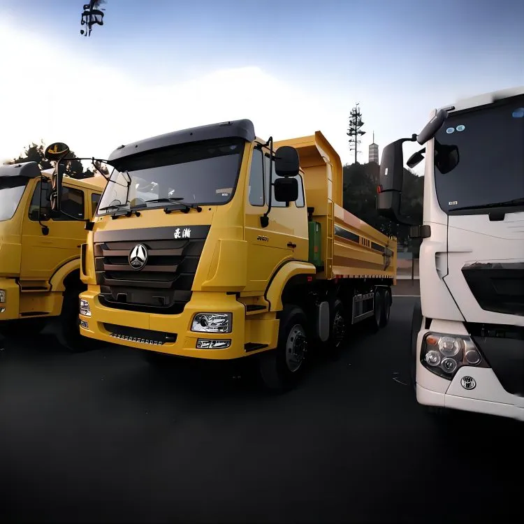 Truk tugas berat j5g dump truck